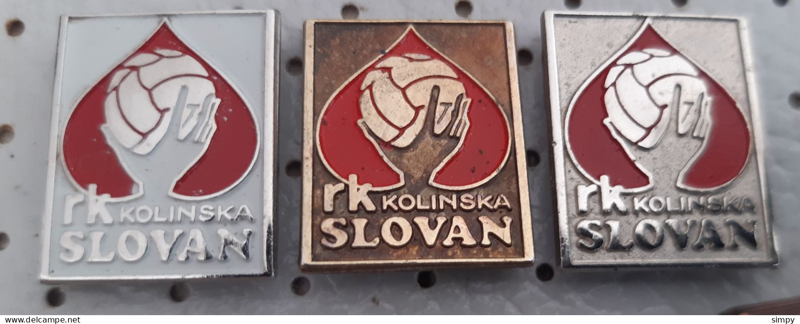 Handball Club  RK Kolinska Slovan Slovenia Ex Yugoslavia Pins - Handball