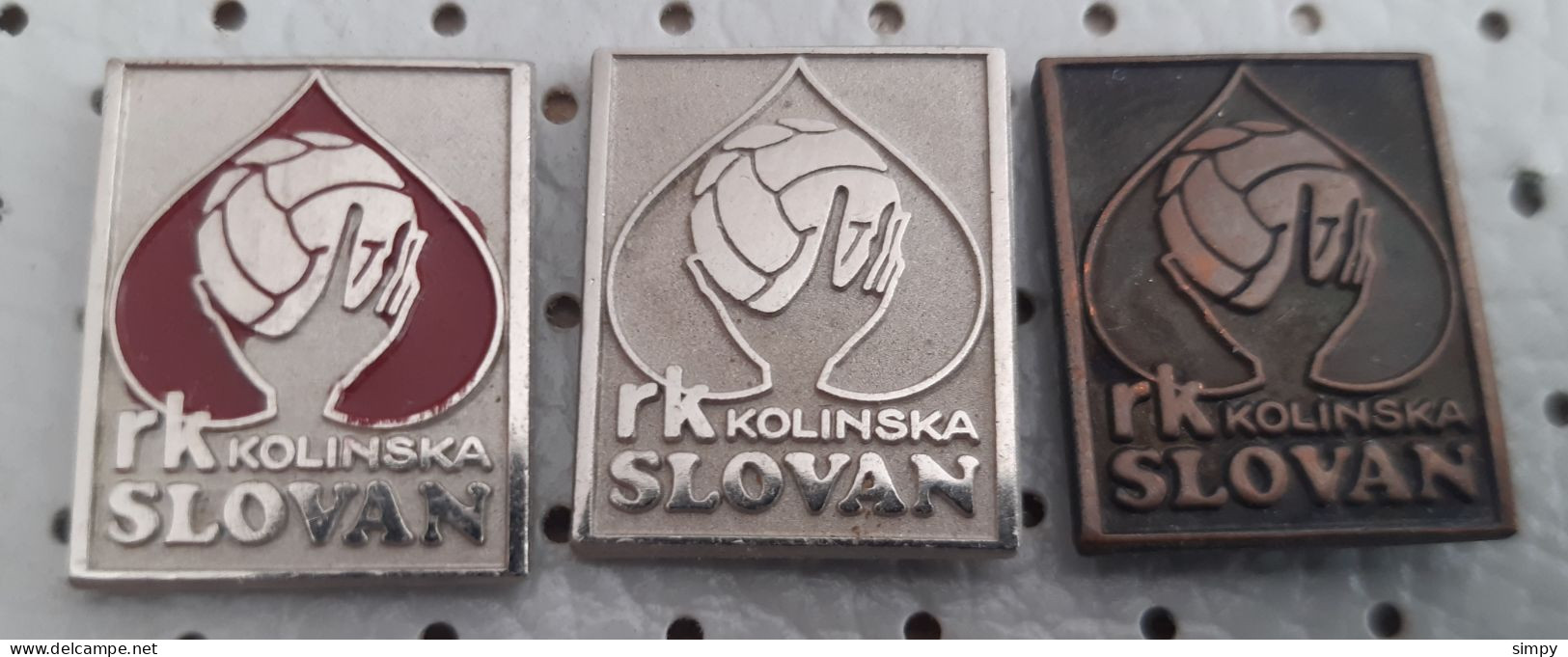 Handball Club  RK Kolinska Slovan Slovenia Ex Yugoslavia Pins - Handball