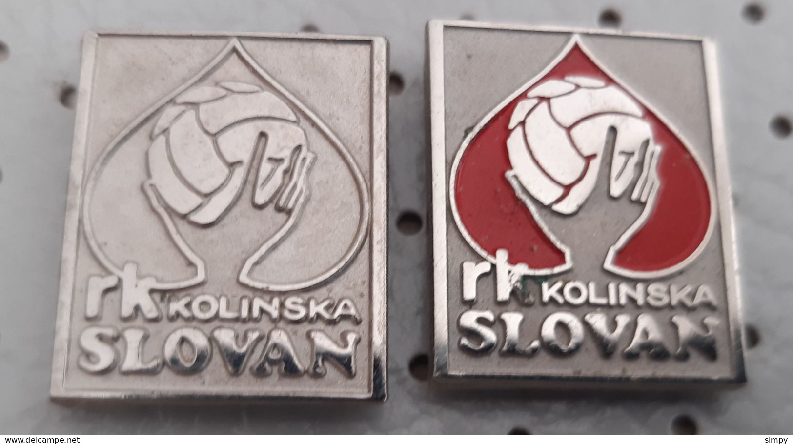 Handball Club  RK Kolinska Slovan Slovenia Ex Yugoslavia Pins - Handball