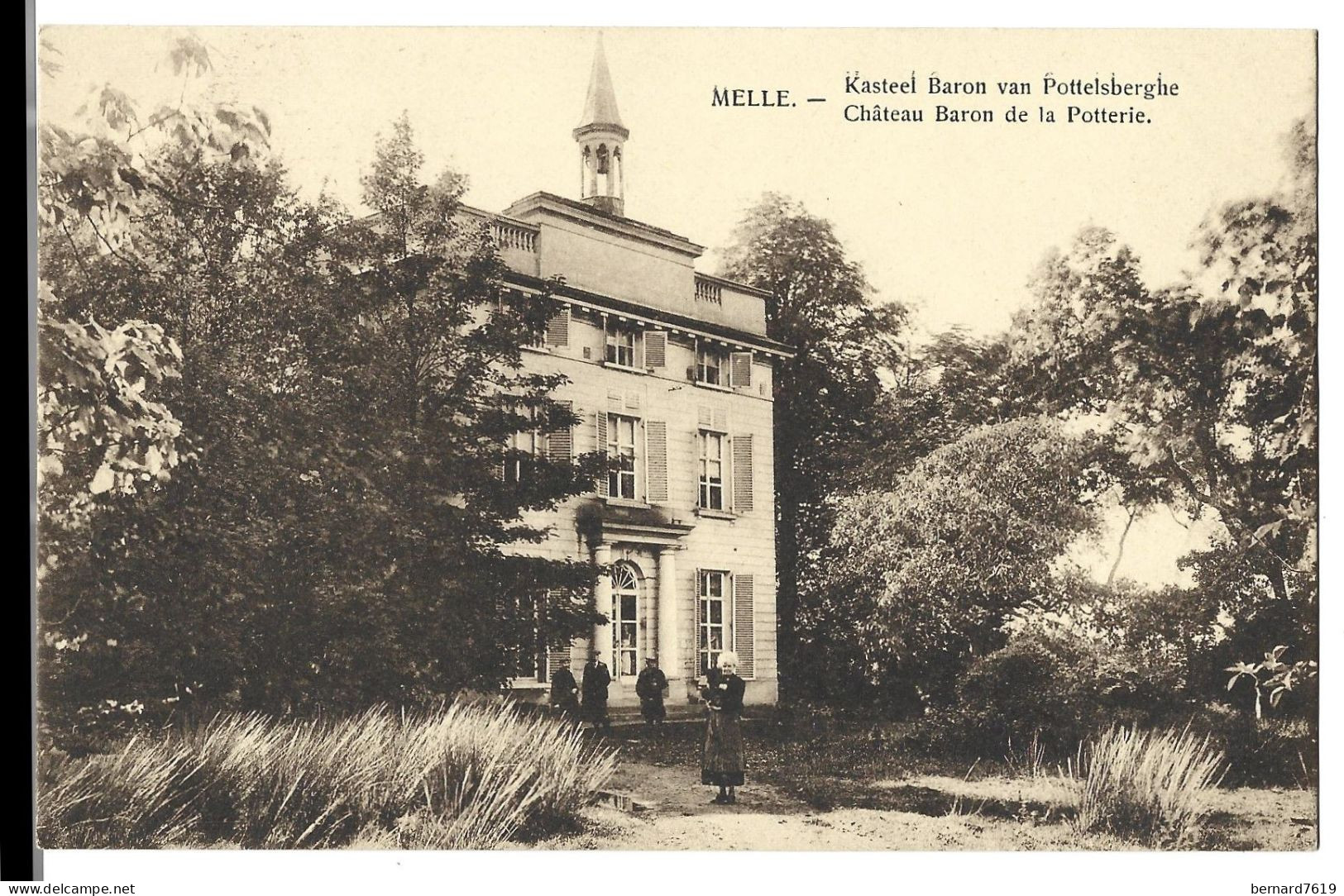 Belgique  -  Melle -  Chateau  Baron  De La Potterie - Melle