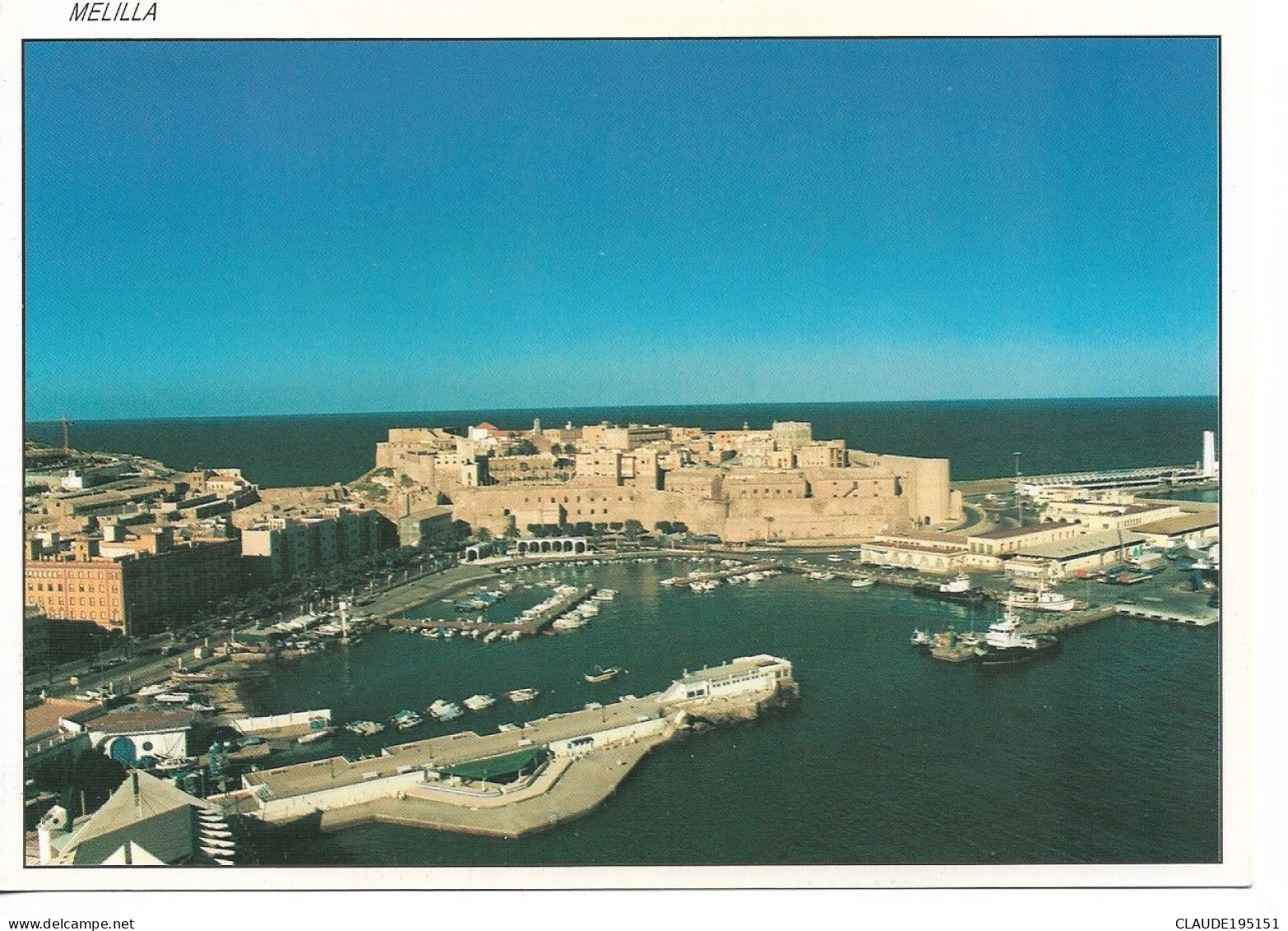 MELILLA VISTA PANORAMICA DEL PUERTO ( EDIT VELOX) - Melilla