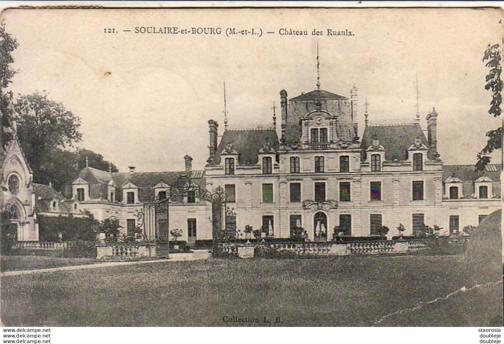 D49  SOULAIRE ET BOURG  Château Des Ruaulx - Tierce