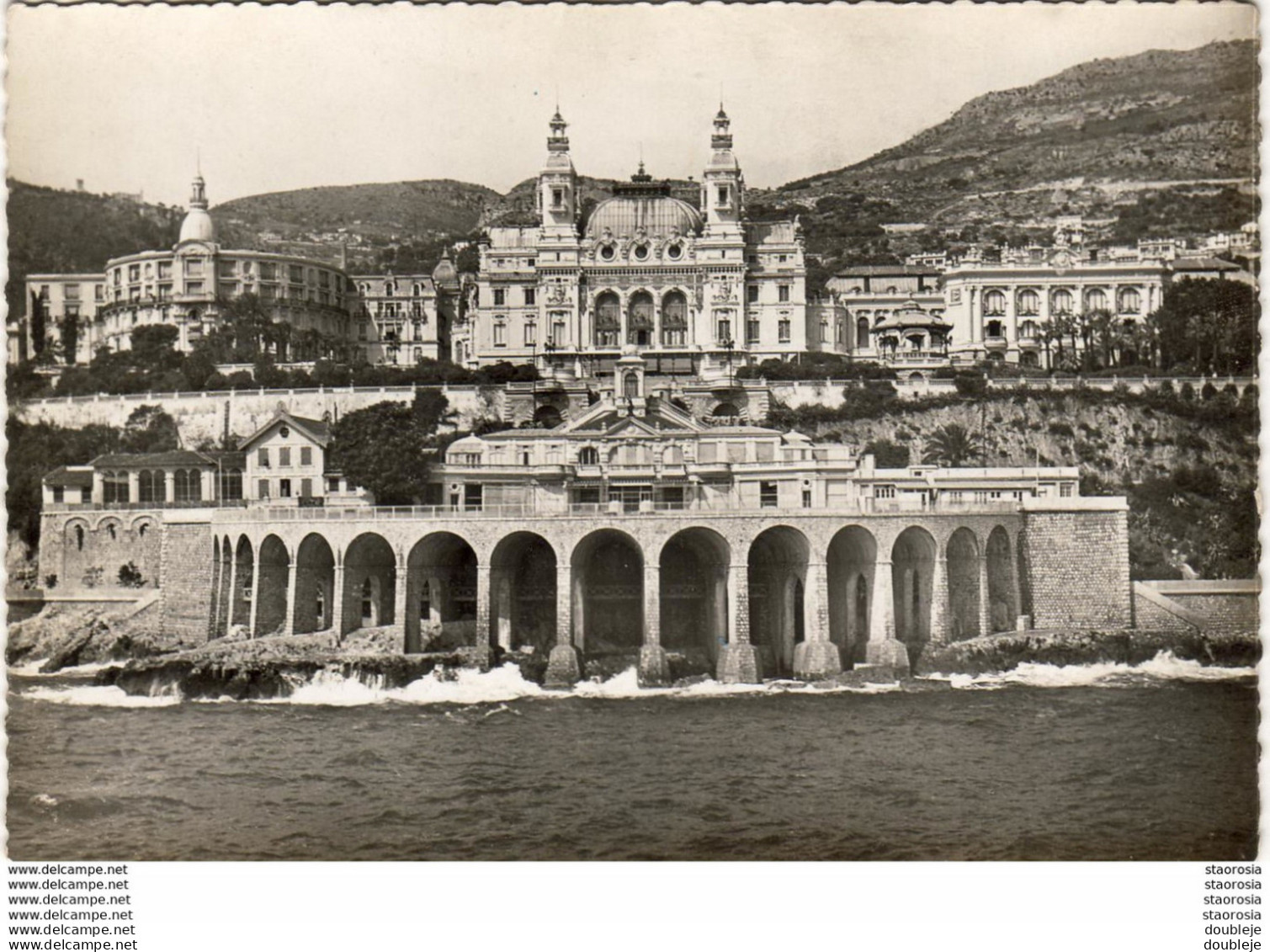 MONACO  Le Casino , Le Tir Aux Pigeons Et L'Hôtel De Paris - Alberghi