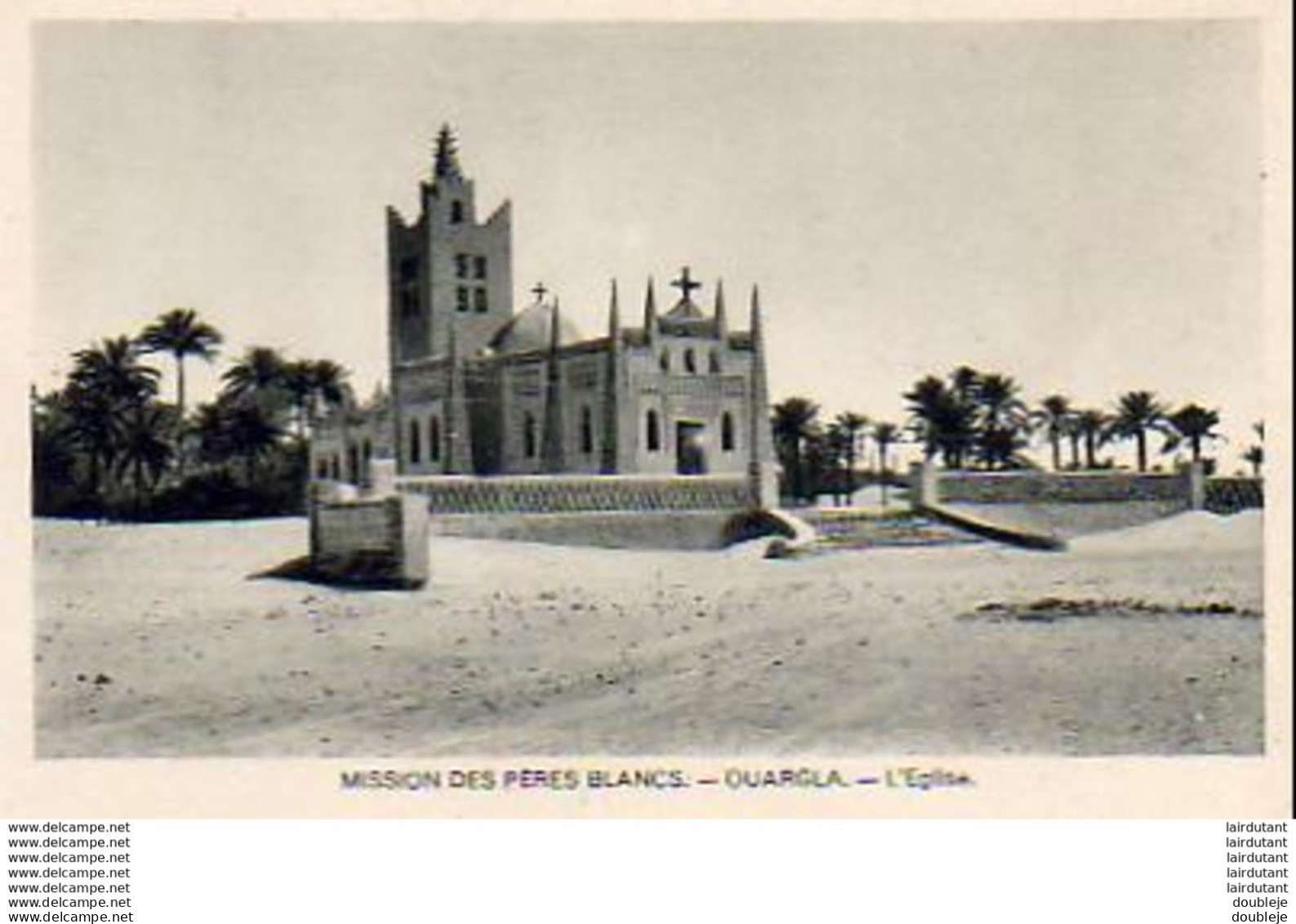 ALGÉRIE  OUARGLA  L'Église  Mission Des Pères Blancs - Ouargla