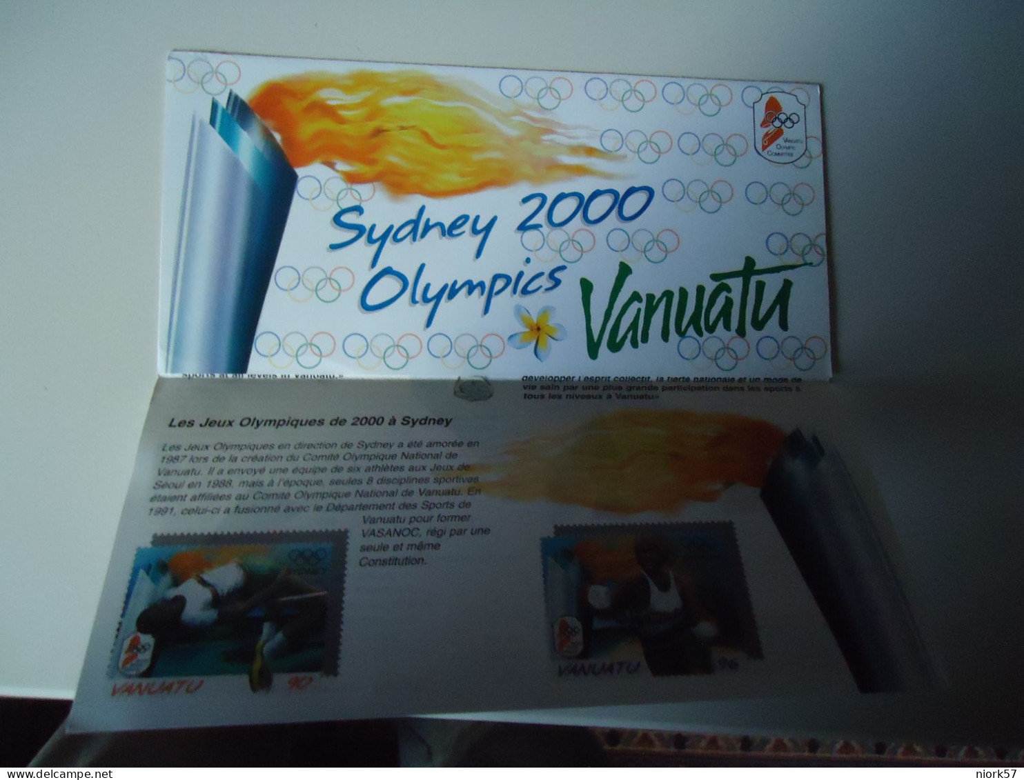 VANUATU    PROSPECTUS  OLYMPIC GAMES SYDNEY 2000 - Estate 2000: Sydney