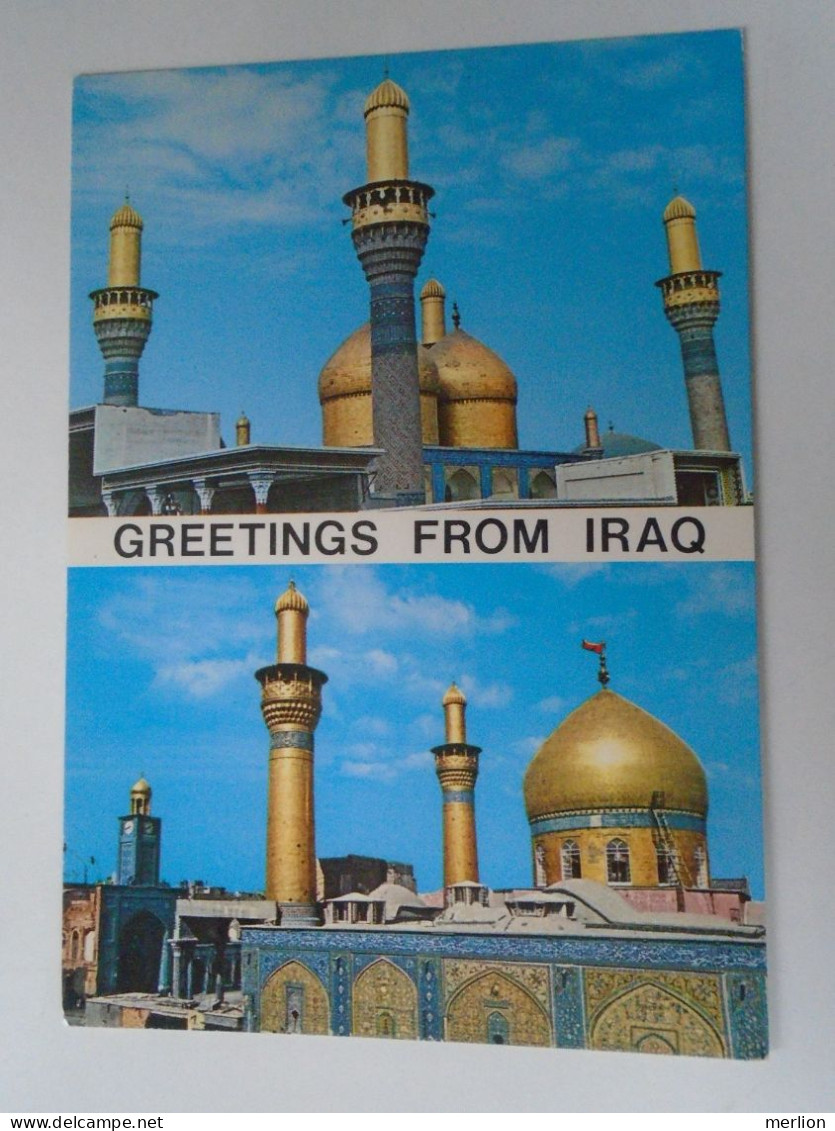 D199545  IRAQ     Greetings From Iraq Baghdad - Al-Imam Mousa Al Kadhem Shrine Kadhimiyah   Ca1978 - Iraq