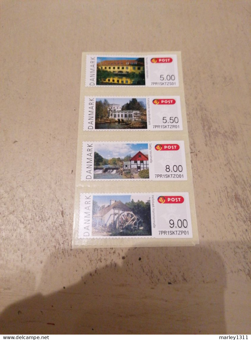 (2009) Danemark Distributeurs Timbres N° YT 39/42 - Macchine Per Obliterare (EMA)