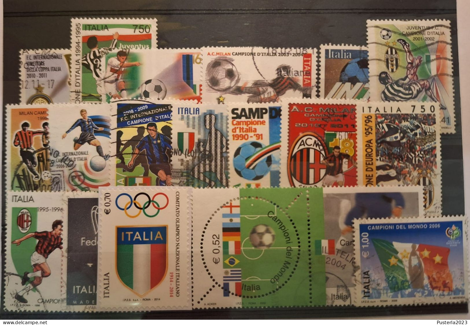 Serie Calcio Italiano - Used Stamps