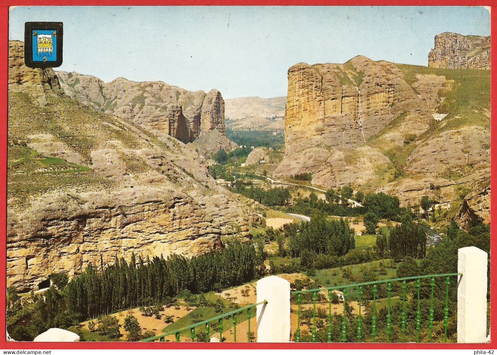 España : Logroño : Valle Del Iregua ( Viguera ) Tarjeta Postal Escrita, Bueno Estado - La Rioja (Logrono)