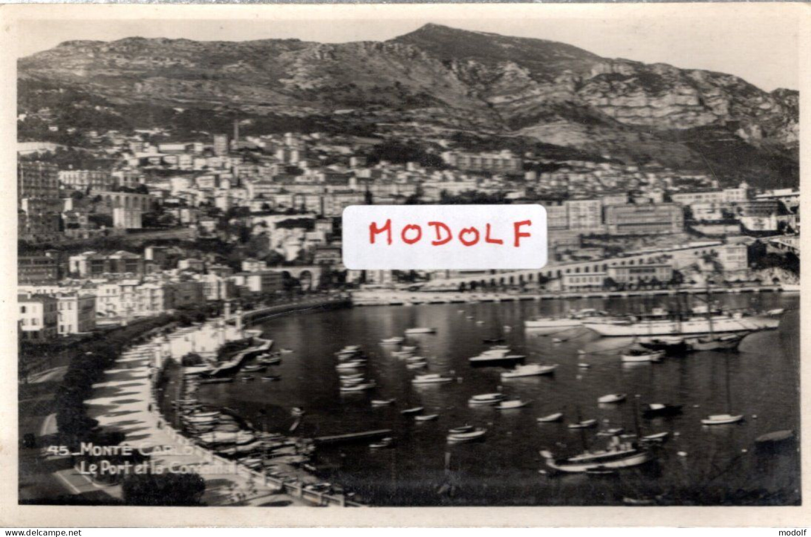 CPSM - Monaco - Le Port Et La Condamine - La Condamine
