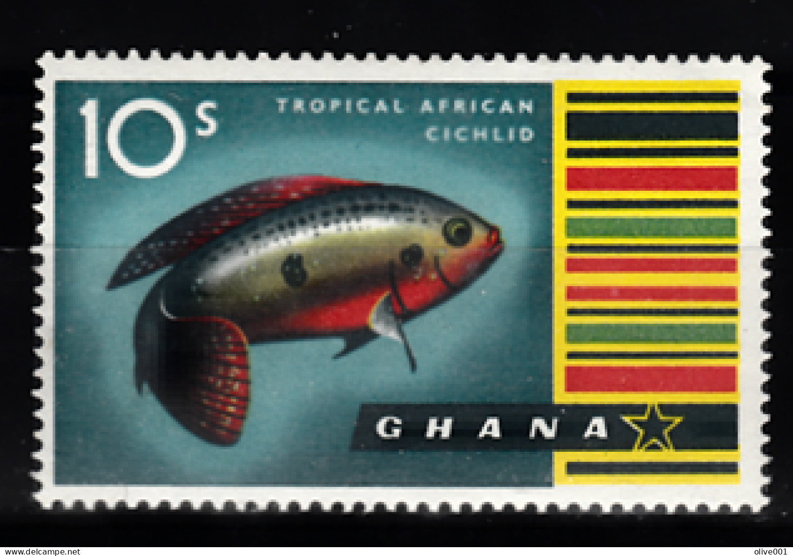 Ghana - 1960 - Faune - Poisson - Gazelle - Y&T N° 53/53A MNH ** Neuf - News - Ghana (1957-...)