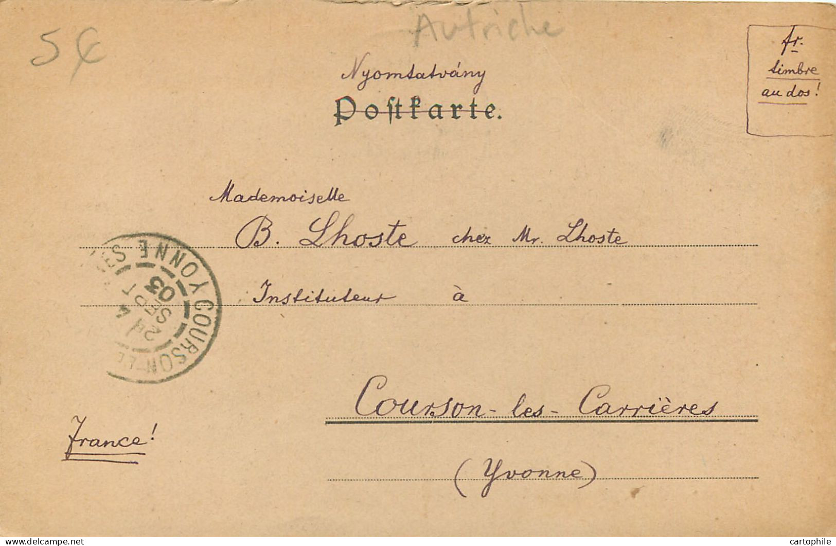 AUTRICHE - Goss Leoben 1903 - Lith. Kopallik - Leoben