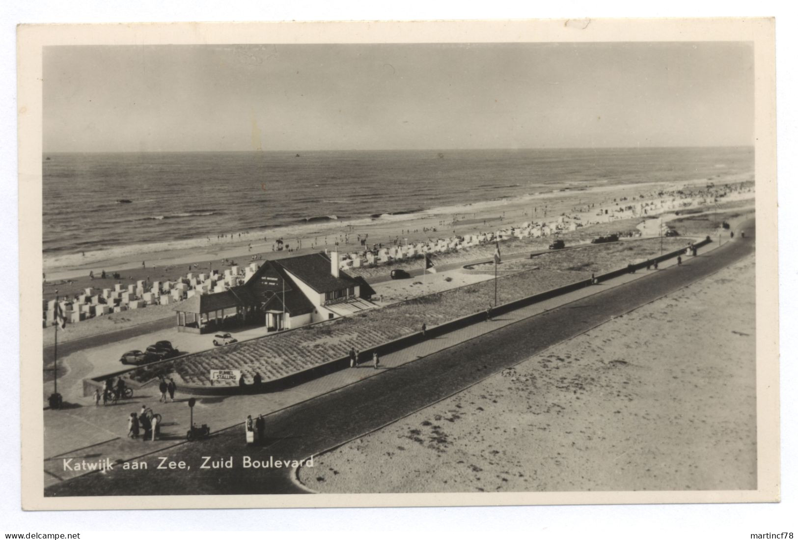 Niederlande Katwijk Aan Zee Zuid Boulevard 1954 - Katwijk (aan Zee)