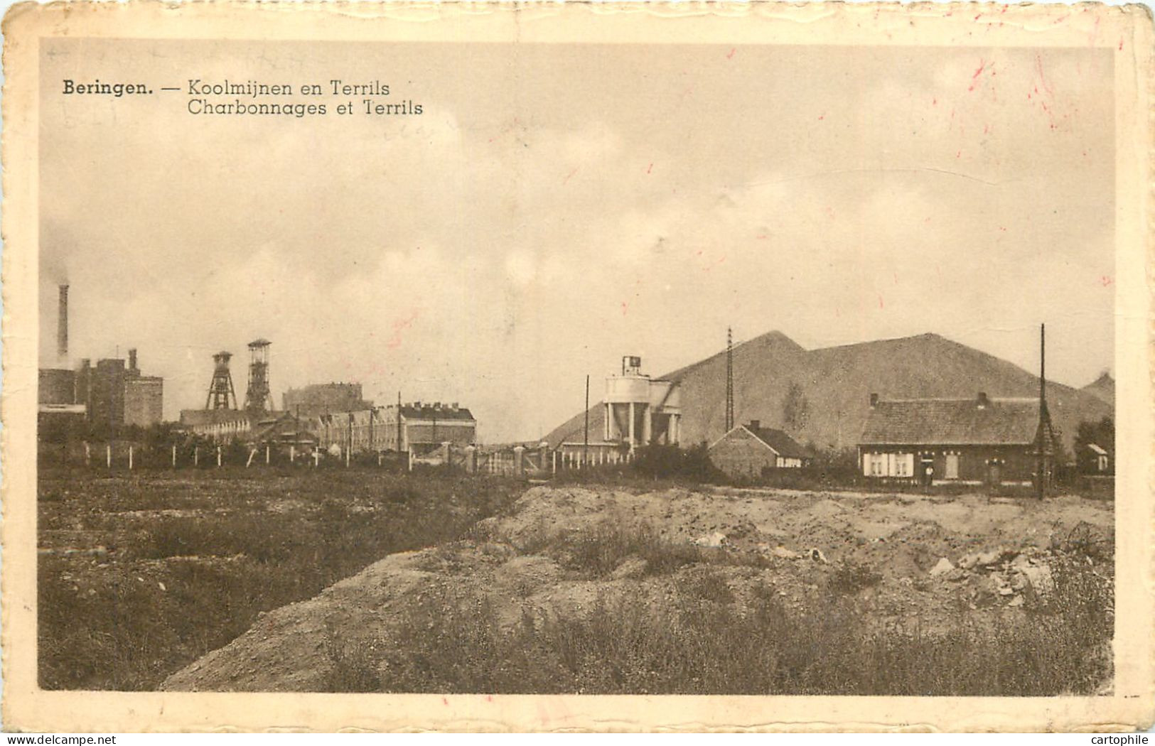 Belgique - Beringen - Charbonnages Et Terrils - Mines - Beringen