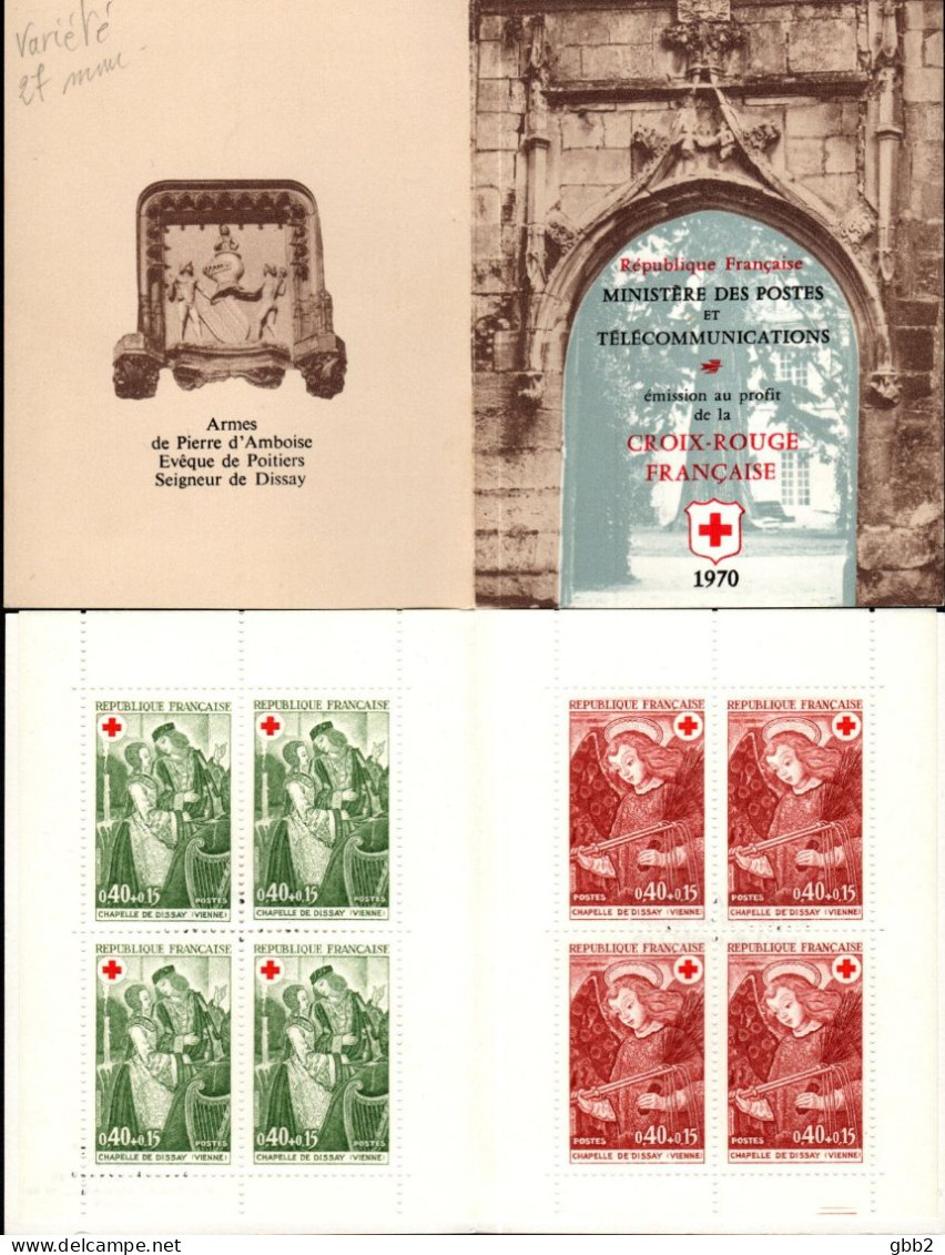 CARNET 2019A "CROIX-ROUGE 1970". 27mm Au Lieu De 32. Parfait état. Bas Prix. A Sasir. - Unused Stamps