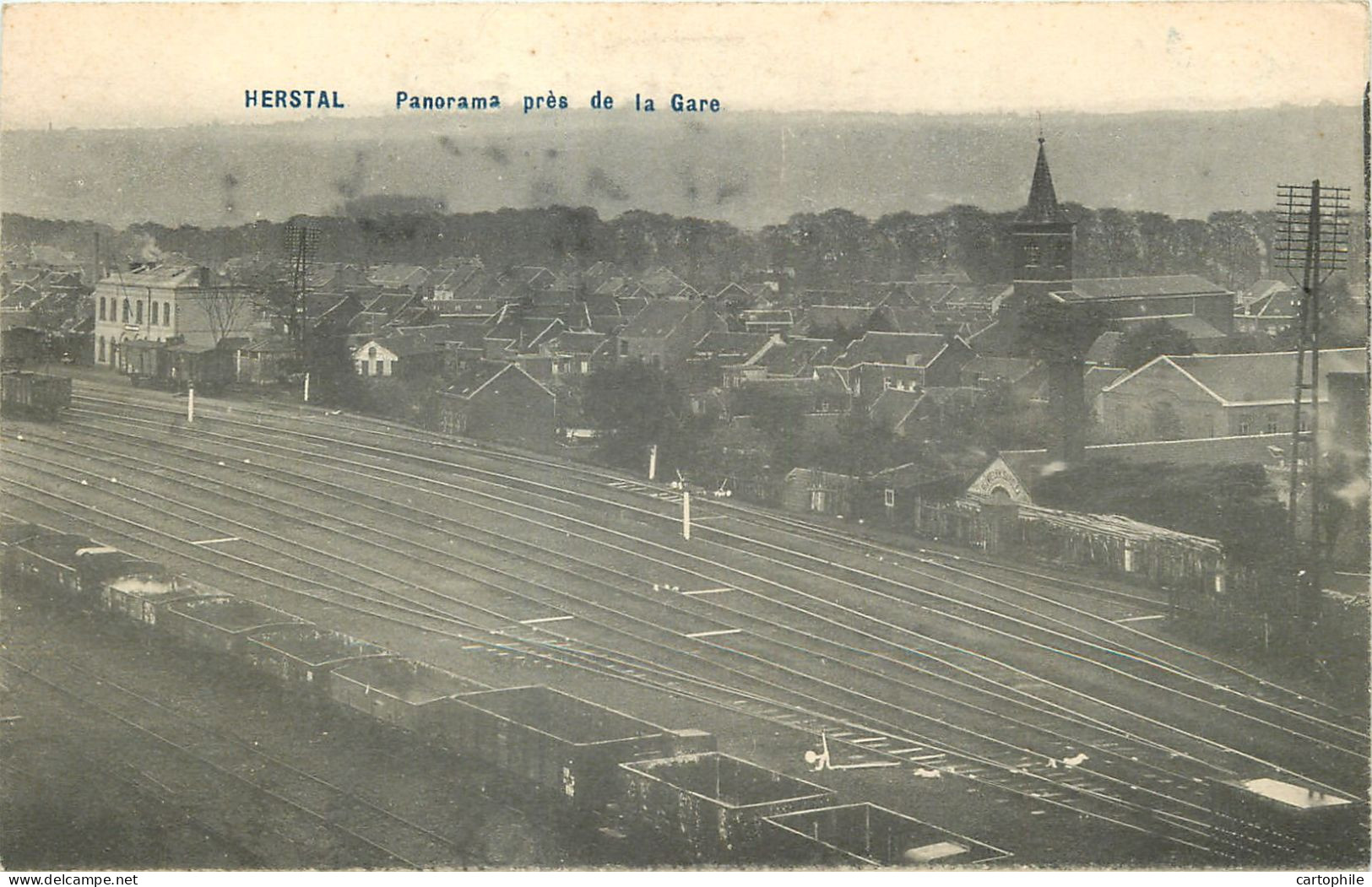 Belgique - Herstal - Panorama Près De La Gare - CP Privée AHH - Herstal