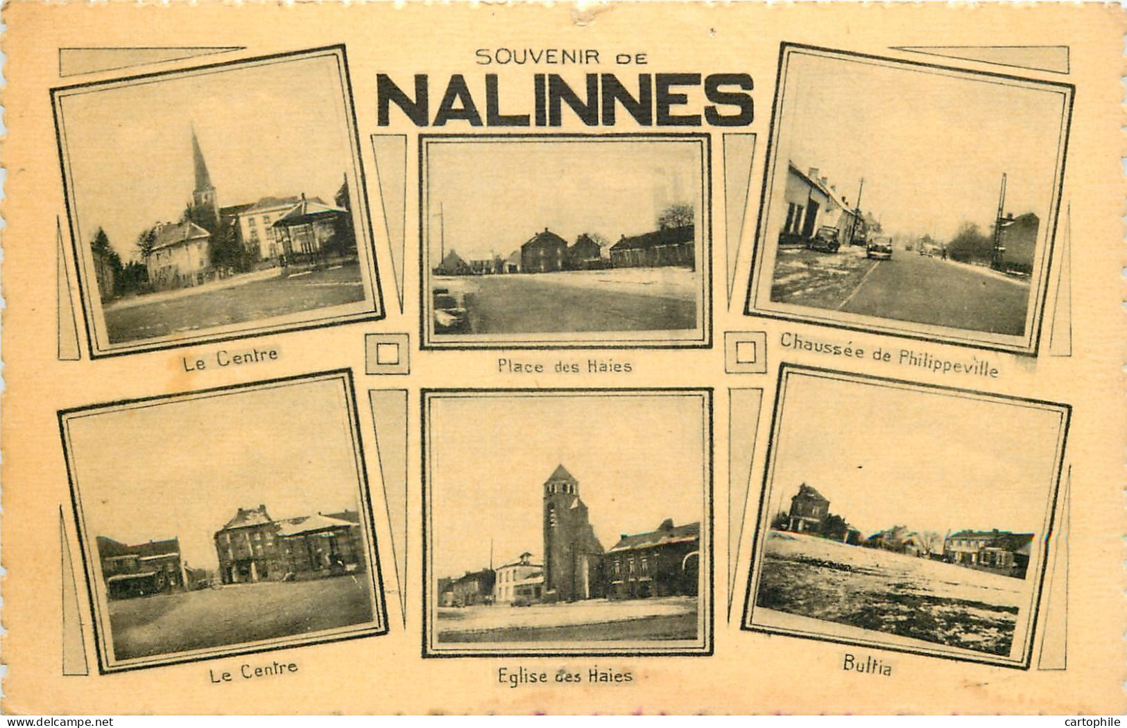 Belgique - Nalinnes - Multivues - Ham-sur-Heure-Nalinnes