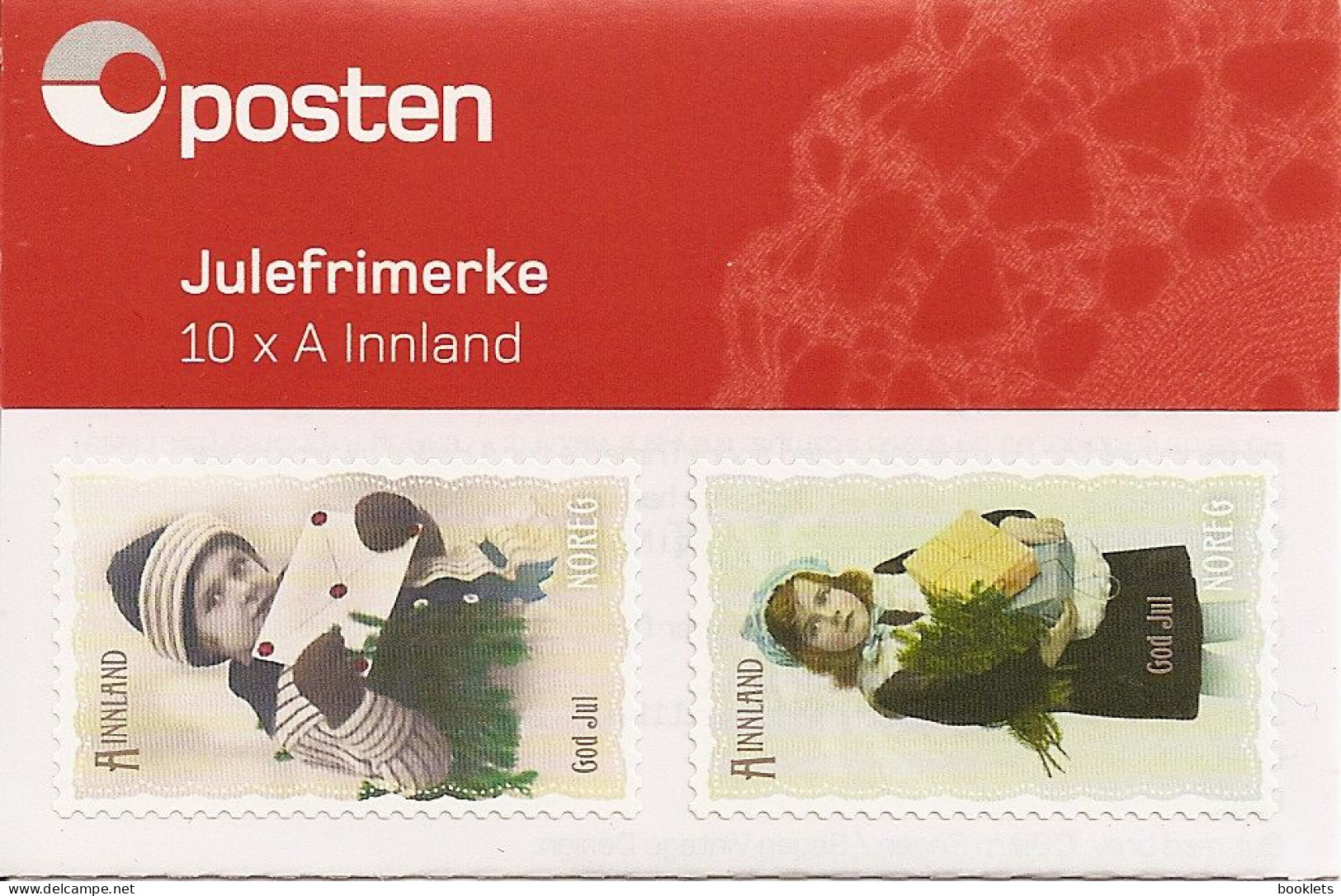 NORWAY, 2012, Booklet 167, Christmas 2012, 10x A - Carnets