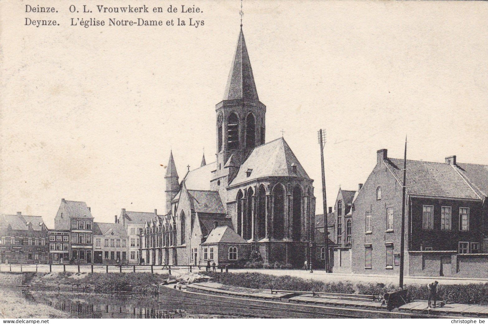 Deinze, O.L.Vrouwkerk En De Leie (pk86042) - Deinze