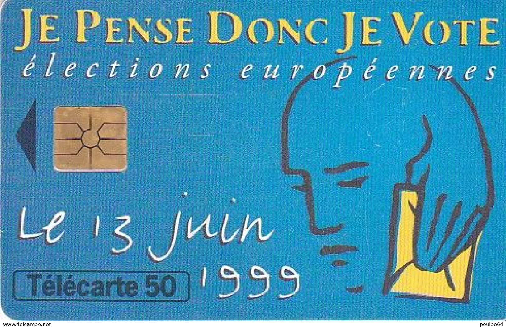 F977a  04/1999 - PARLEMENT EUROPÉEN - 50 GEM1B - 1999