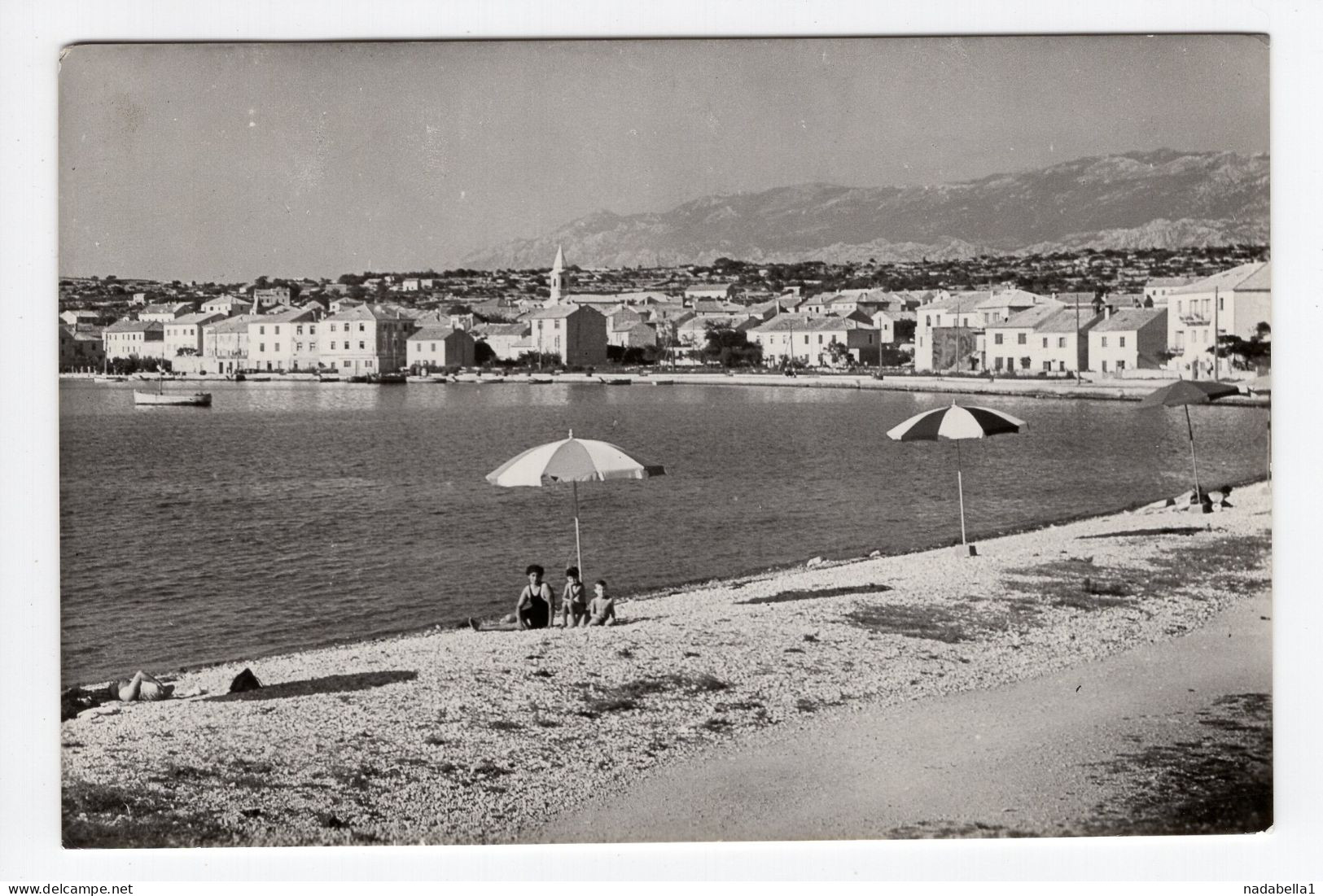 1963. YUGOSLAVIA,CROATIA,NOVALJA,ISLAND PAG BEACH,POSTCARD,USED - Yougoslavie