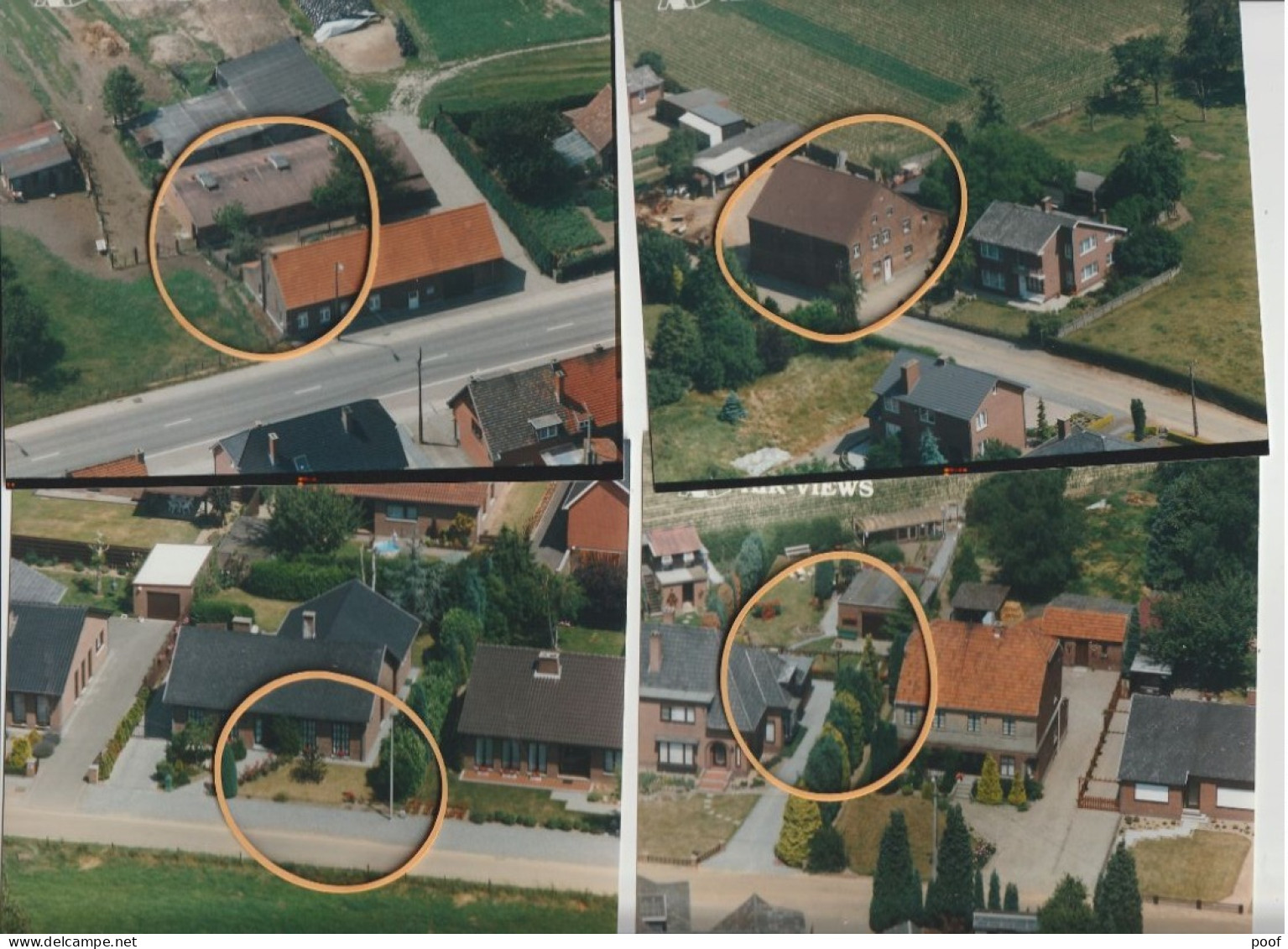 Maaseik : Broekkant , Meidoornweg ,Sint-Jansberg, Weerterstwg., ...---  4 Luchtfoto's - Maaseik