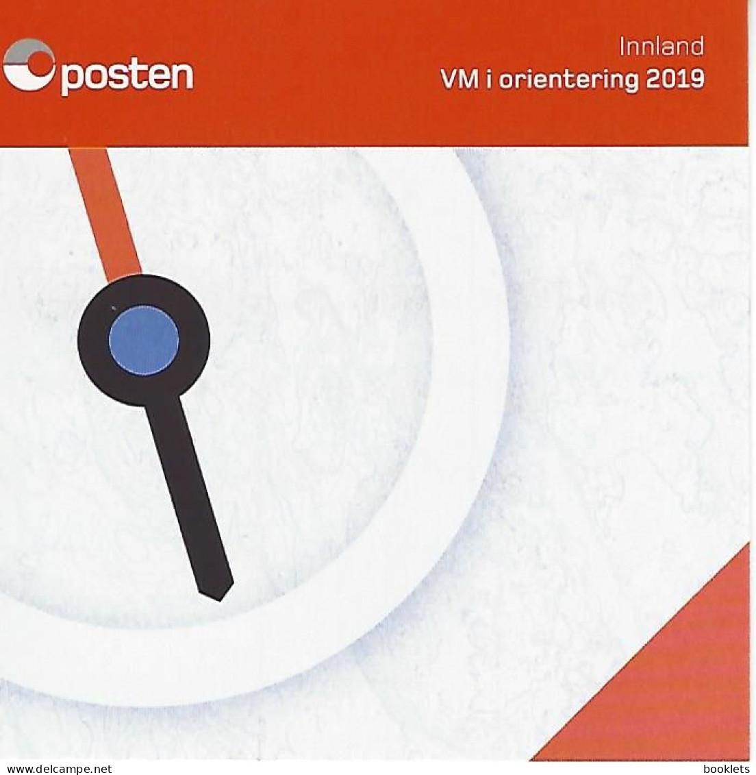 NORWAY, 2019, Booklet 202, VM I Orienterung 2019, 10x Innland - Postzegelboekjes