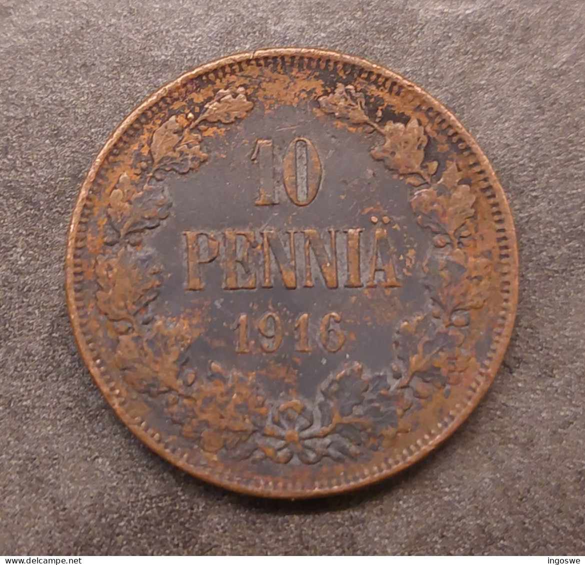 Finland 10 Penniä 1915 - Finlande