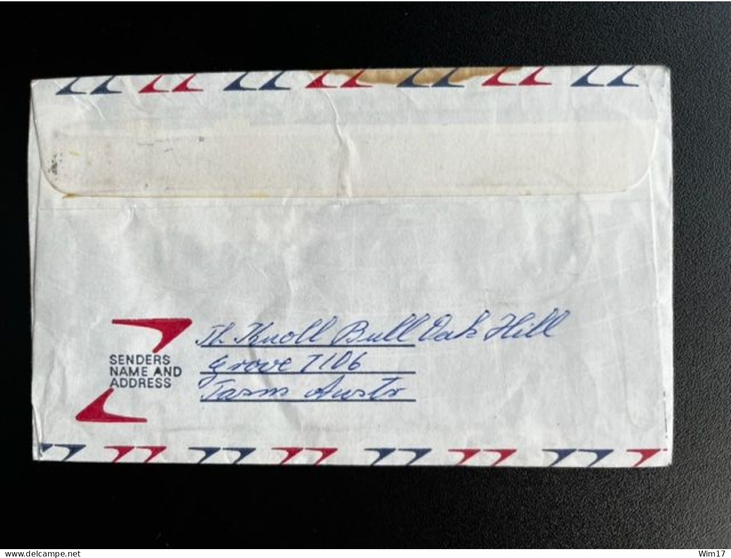 AUSTRALIA 1979 AIR MAIL LETTER HUONVILLE TO OBERENGSTRINGEN 20-04-1979 AUSTRALIE COOK SHIPS - Briefe U. Dokumente