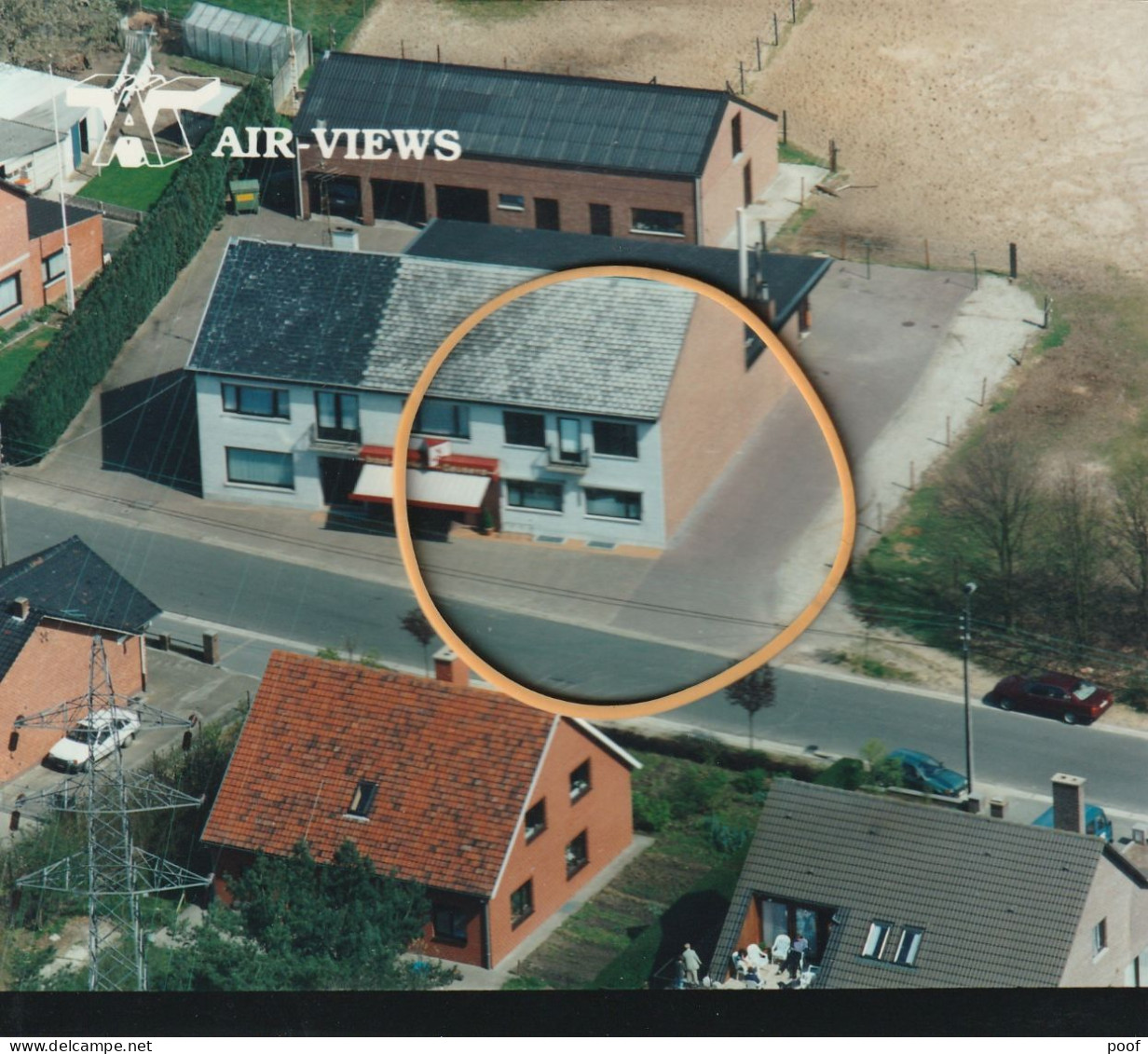 Meeuwen-Gruitrode ( Oudsbergen) / Wijshagen : Martinlaan 12 / Bakkerij Geusens ---   Luchtfoto - Meeuwen-Gruitrode