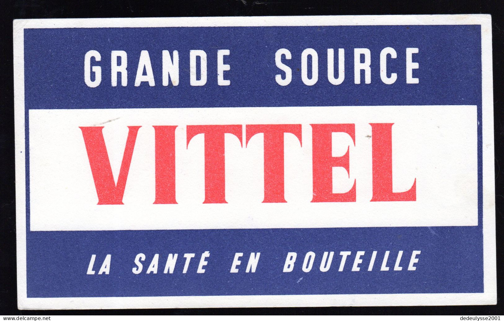 Nov 23  930790      Buvard    Grande Source VITTEL - Dairy