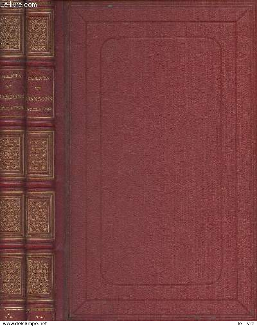 Chants Et Chansons Populaires De La France - 2 Tomes (2 Et 3) - 2/ Chansons Et Chansonnettes, Chansons Burlesques Et Sat - Musique