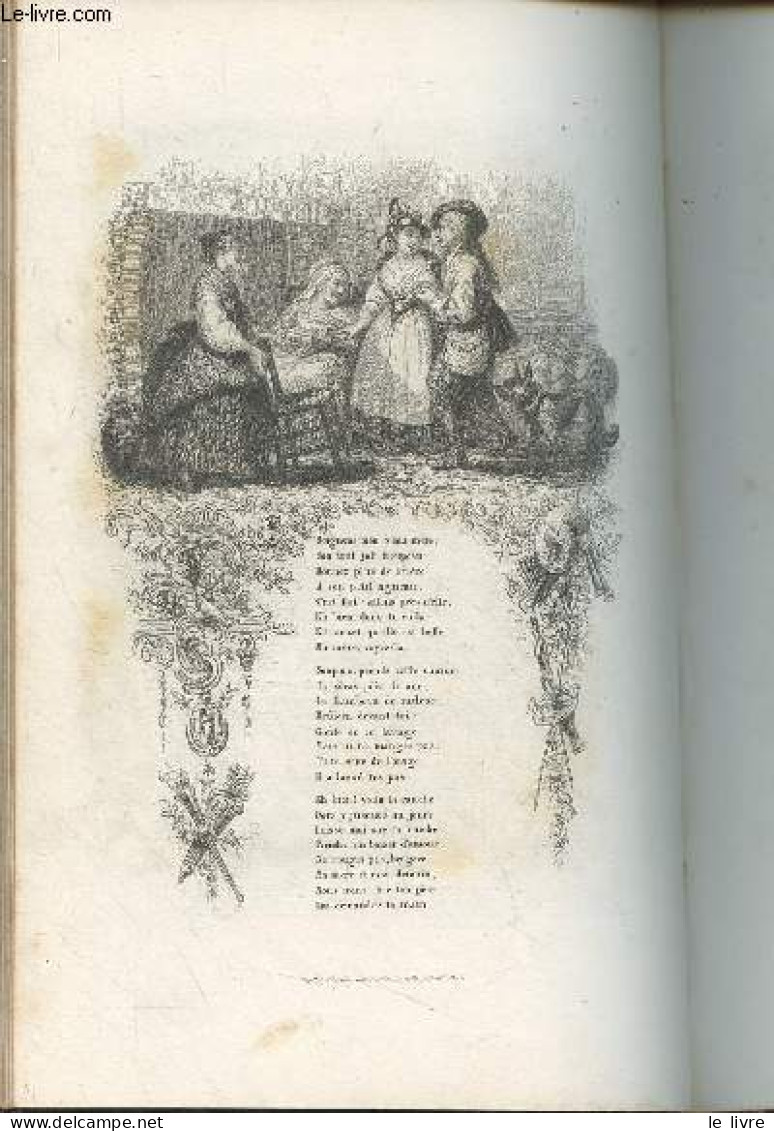 Chants Et Chansons Populaires De La France - 2 Tomes (2 Et 3) - 2/ Chansons Et Chansonnettes, Chansons Burlesques Et Sat - Musique