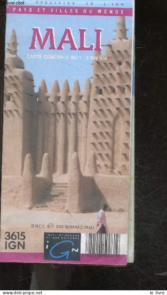 Mali - Carte Generale Au 1 : 2 000 000 - Les Speciales De L'IGN, Pays Et Villes Du Monde - COLLECTIF - 1993 - Kaarten & Atlas