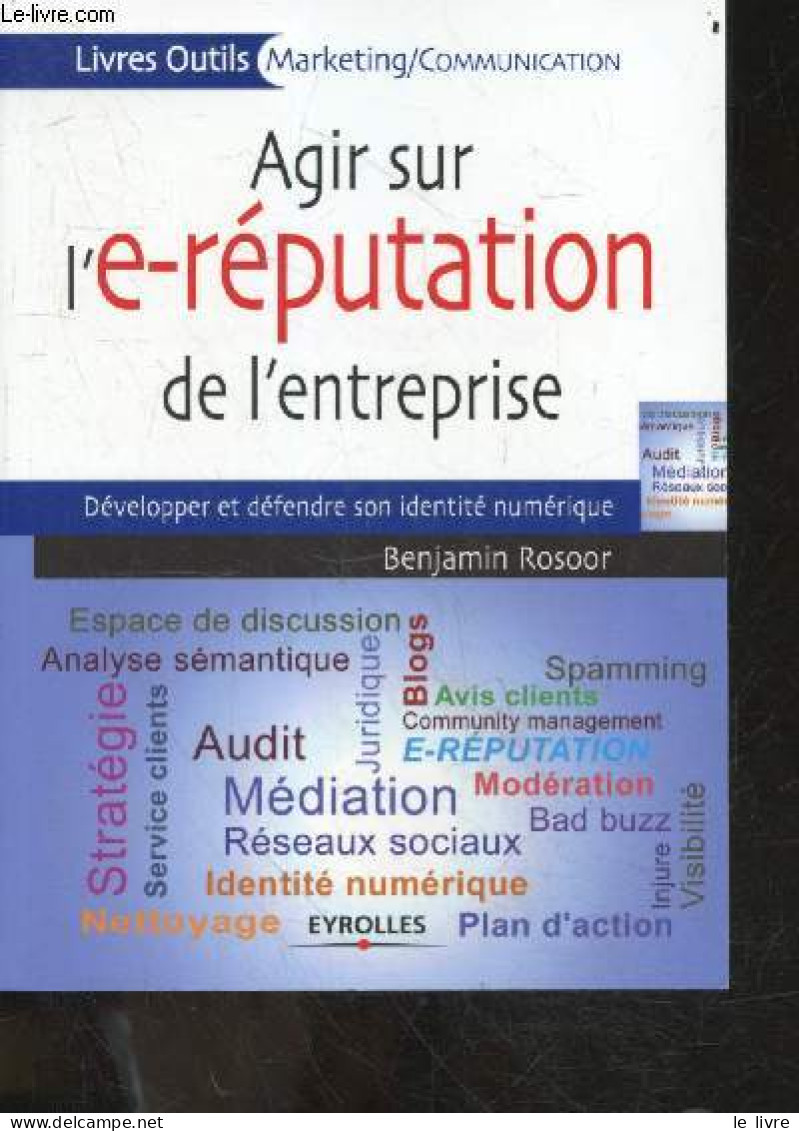 Agir Sur L'e-réputation De L'entreprise - Développer Et Défendre Son Identité Numérique - Livres Outils Marketing/commun - Management