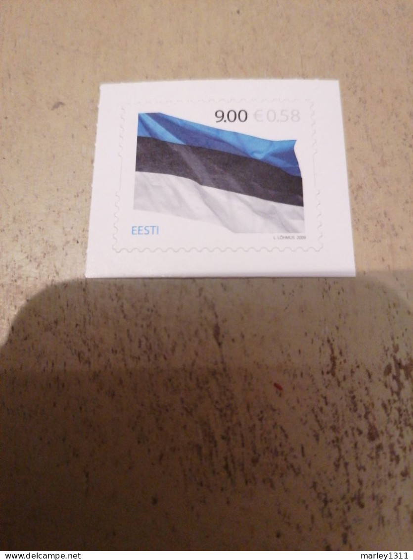 (2009) Estonie Stamps N° YT 592 - Ongebruikt