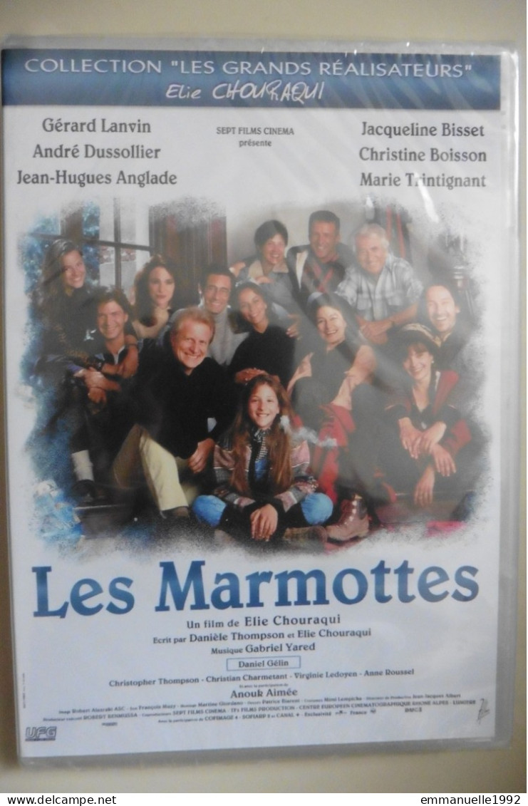DVD Les Marmottes D'Elie Chouraqui Dussollier Lanvin Anglade Bisset Trintignant Gélin Aimée Ledoyen Boisson - Comédie