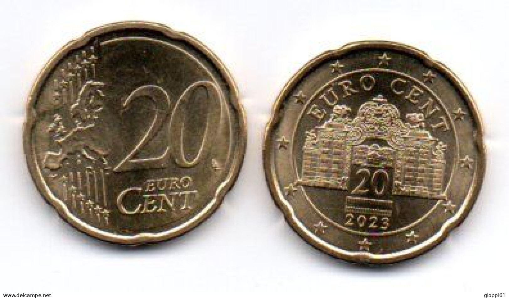 2023 Austria - 20 C Fronte E Retro - Autriche