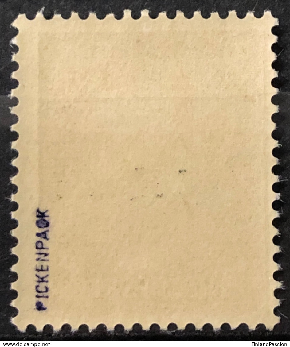 Ruhrkessel, MiNr 17z, Airmail Free Feldpost Stamp, Xx, Pickenpack BPP Seal - Feldpost 2e Guerre Mondiale