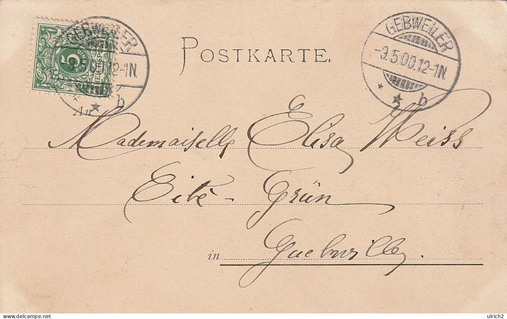 AK Schwäbisches Volksleben - Mei Schwiegermuaterl -  Schwaben - Gebweiler 1900 (66274) - Europa