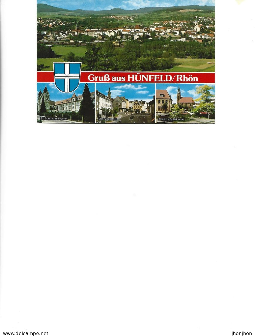 Germany  - Postcard Unused  -   Greetings From Holstein Switzerland    -  Collage Of Images - Hünfeld