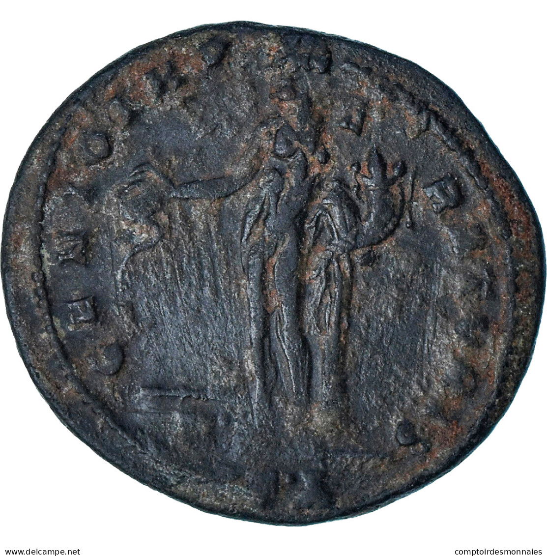 Galère, Follis, 308-309, Héraclée, Bronze, TB+, RIC:37a - The Tetrarchy (284 AD Tot 307 AD)