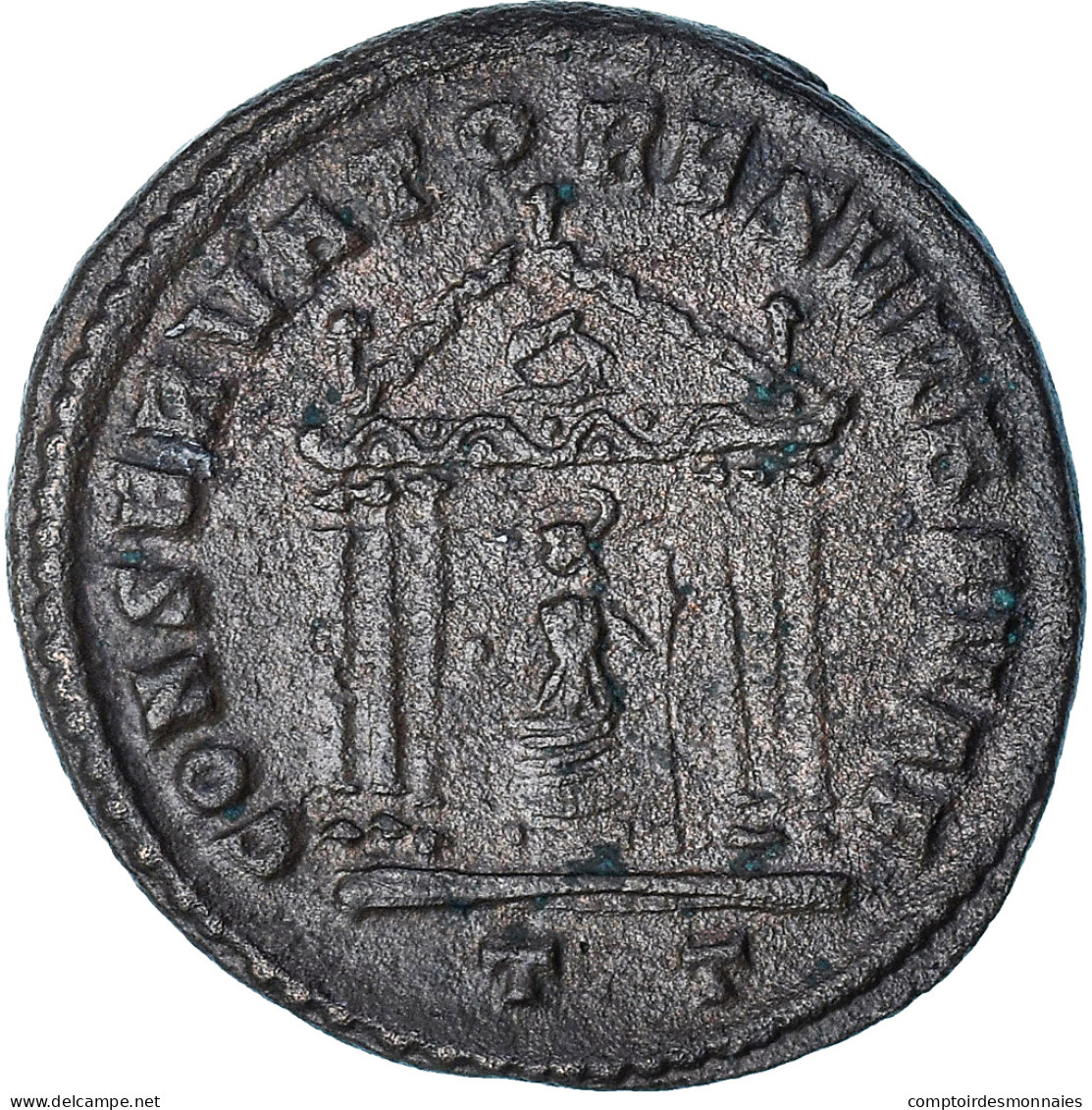 Maximien Hercule, Follis, 307, Ticinum, Bronze, TTB+, RIC:84b - La Tetrarchia E Costantino I Il Grande (284 / 307)