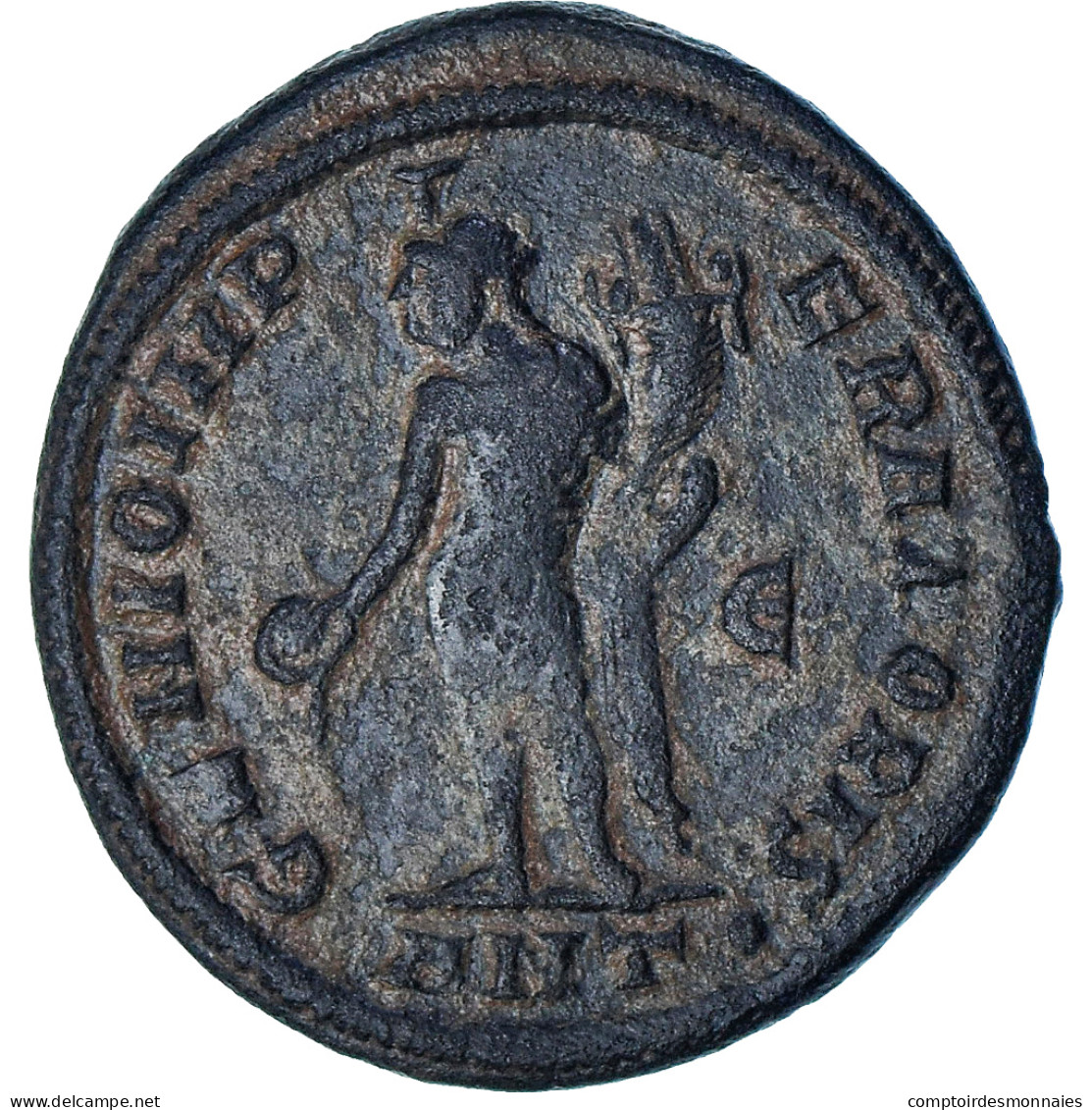 Galère, Follis, 304-305, Antioche, Bronze, TTB, RIC:58b - La Tetrarchia E Costantino I Il Grande (284 / 307)