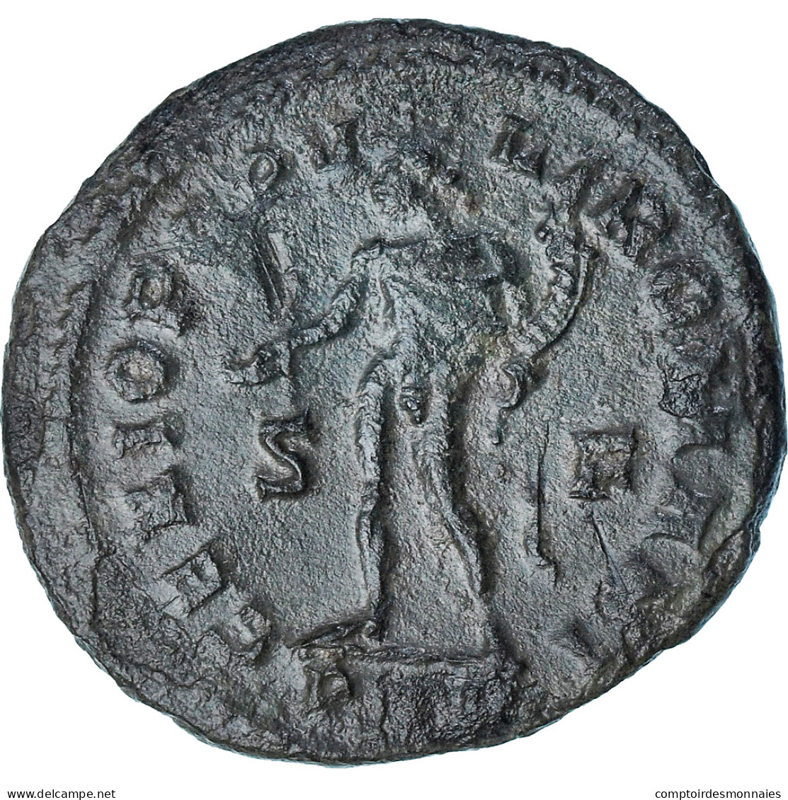 Galère, Follis, 303-305, Trèves, Bronze, TTB+, RIC:594b - La Tetrarchía Y Constantino I El Magno (284 / 307)