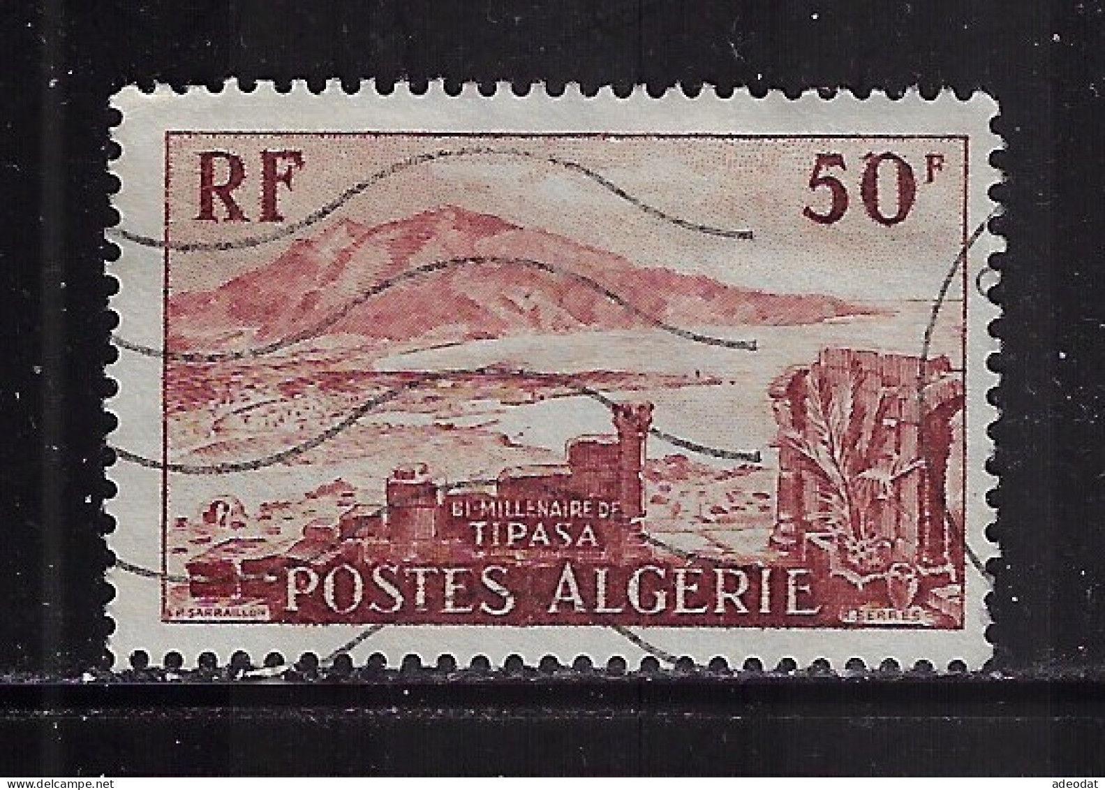 ALGERIA 1955 SCOTT #263  USED - Gebruikt