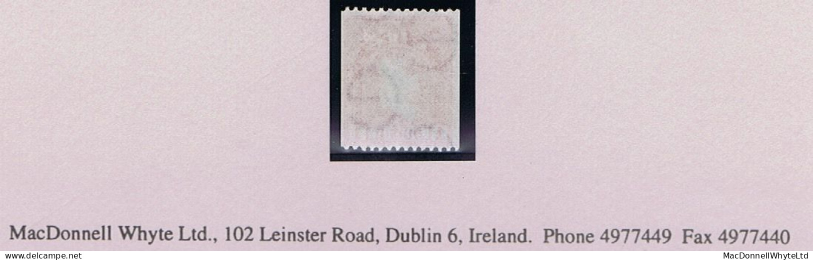 Ireland 1940 E Coils Perf. 14 X Imperf., 1d Map Fresh Mint With Light Hinge Trace - Nuevos