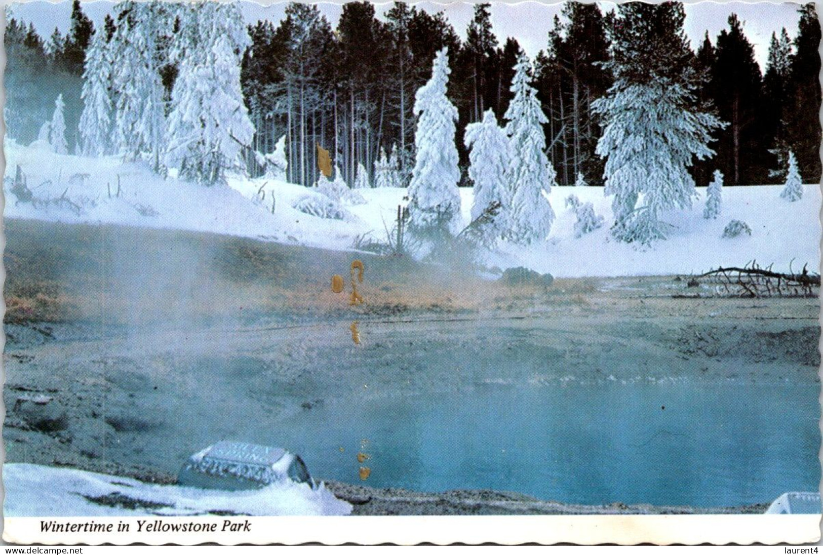 27-11-2023 (3 V 31) USA (posted To Australia 1979  - Yellowstone National Park - With Air Mail Stamp - Yellowstone