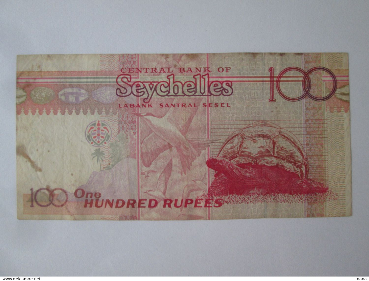 Seychelles 100 Rupees 1998 Banknote See Pictures - Seychellen