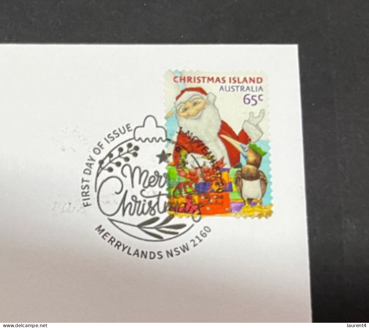 27-11-2023 (3 V 33) Christmas 2023 (new Australian Xmas Island Stamp) Nazareth Christmas Tree (released 1-11-2023) - Christmas Island